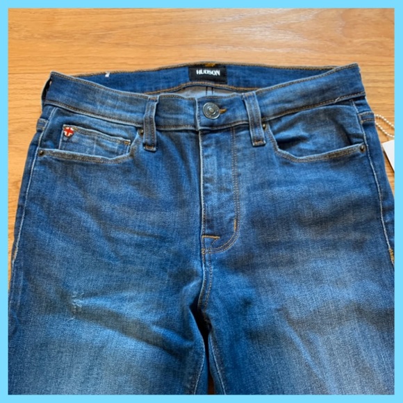 Hudson Natalie Midrise Ankle Skinny Jeans - Picture 4 of 10